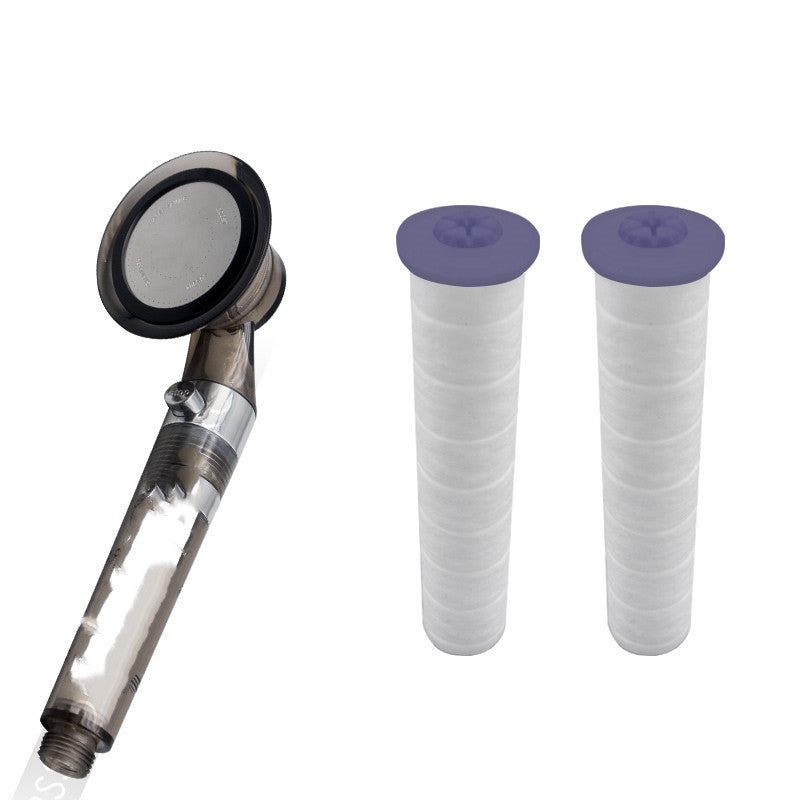 "Xiaoman turbocharged waist sprinkler with a net red design, offering high-efficiency water distribution and modern style for your shower needs.