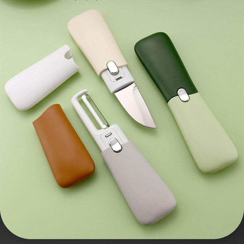 Innovative multi-functional peeler, a must-have creative gadget for any kitchen.