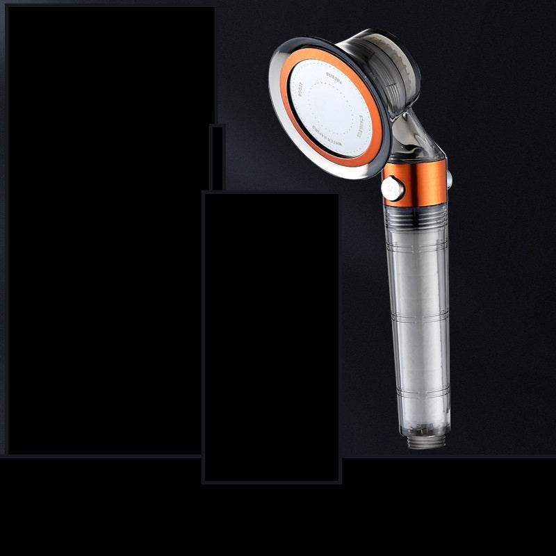 Xiaoman waist sprinkler with turbocharged technology and stylish net red design, delivering efficient and even water flow for a better shower.